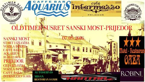 Oldtimer susret Sanski Most - Prijedor 2016.