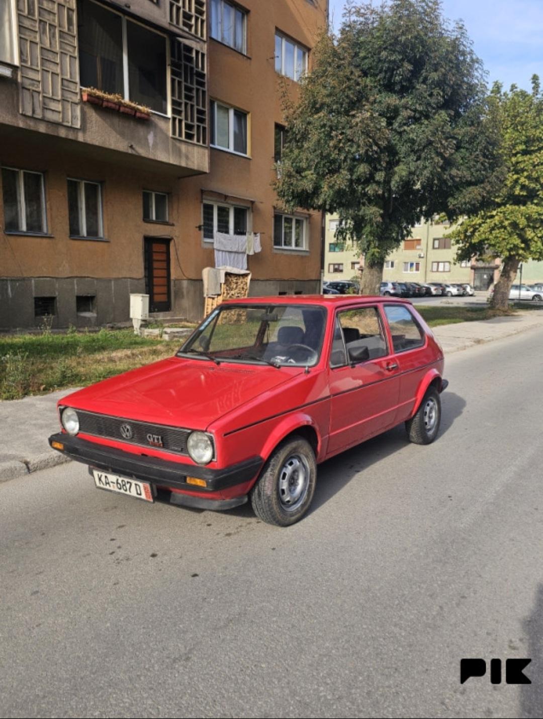 Volkswagen Golf 1, 1982.